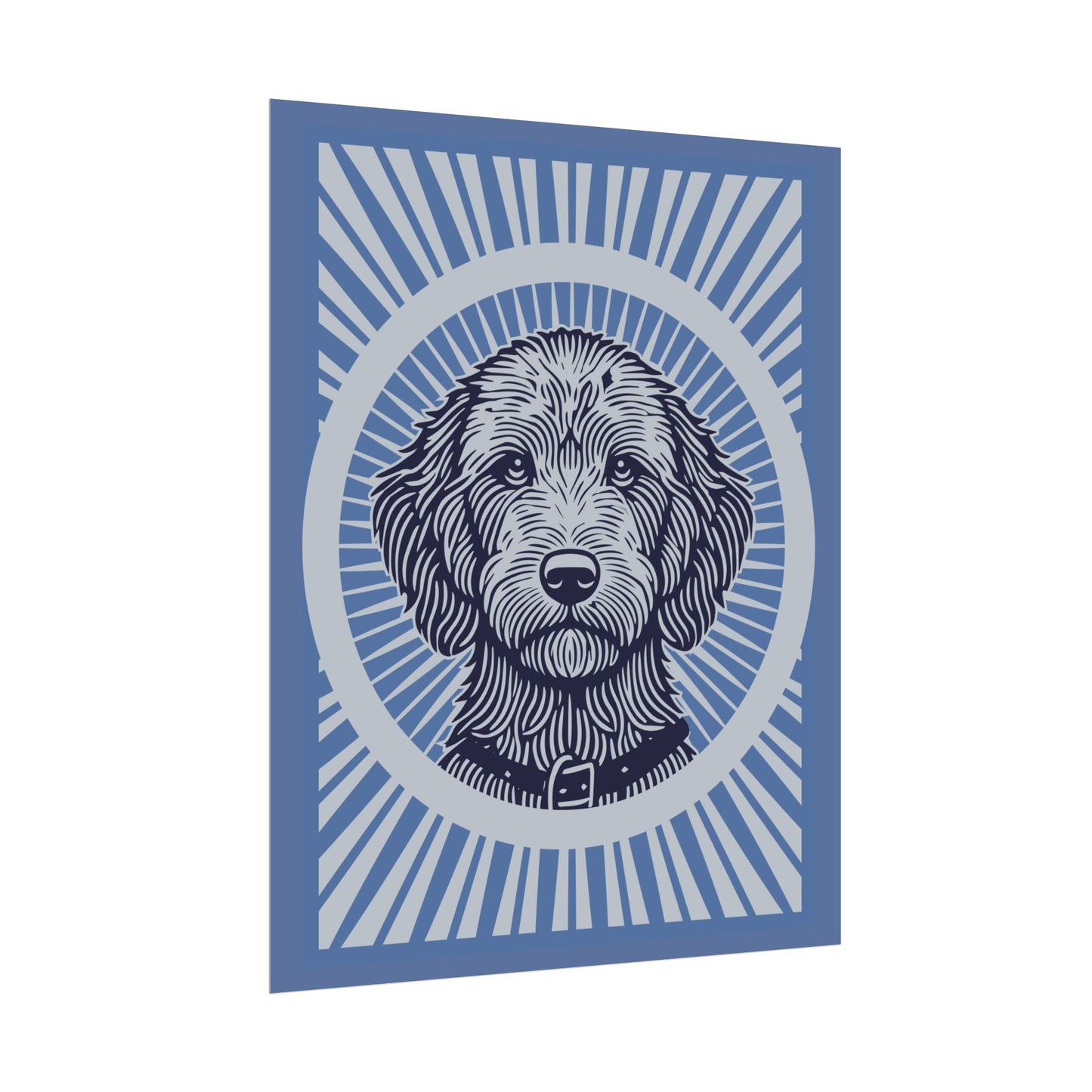 Labradoodle Art Print