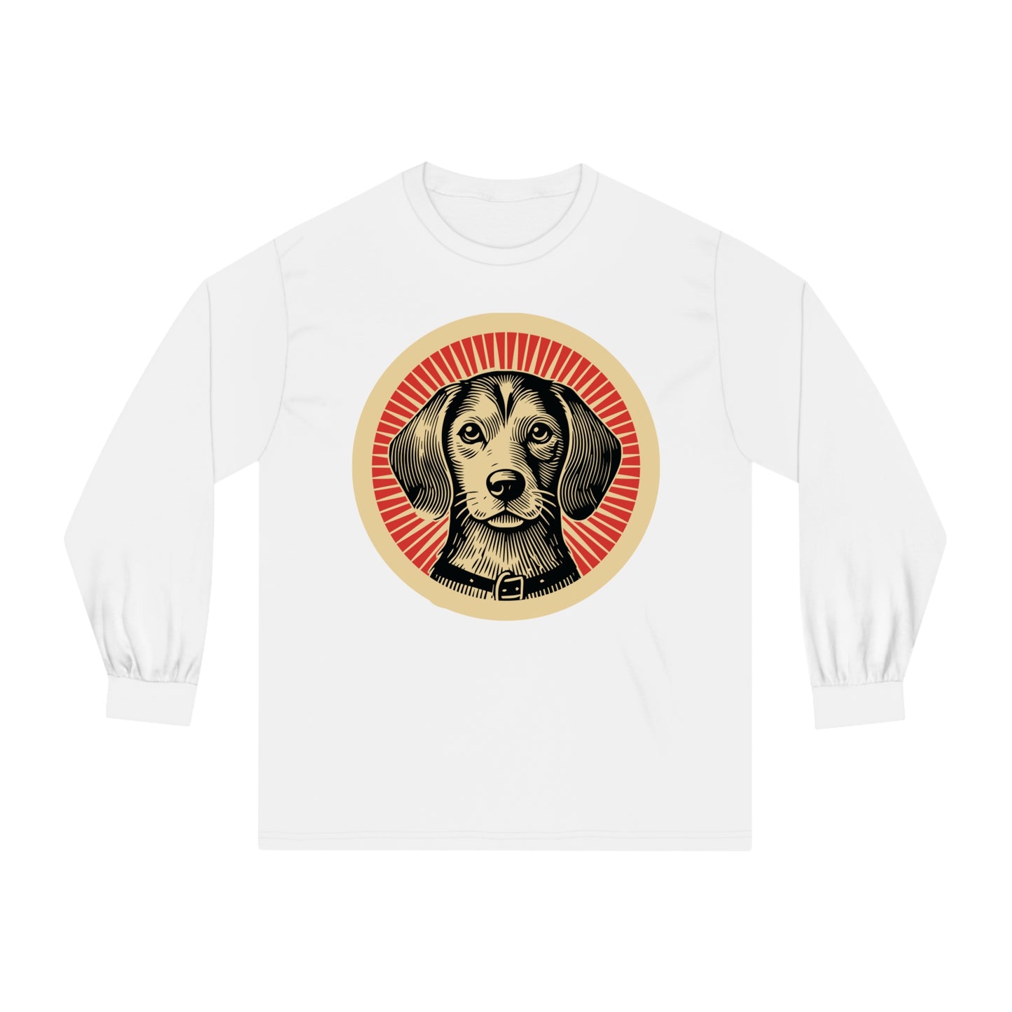 Beaglier Long Sleeve Tee for Adults