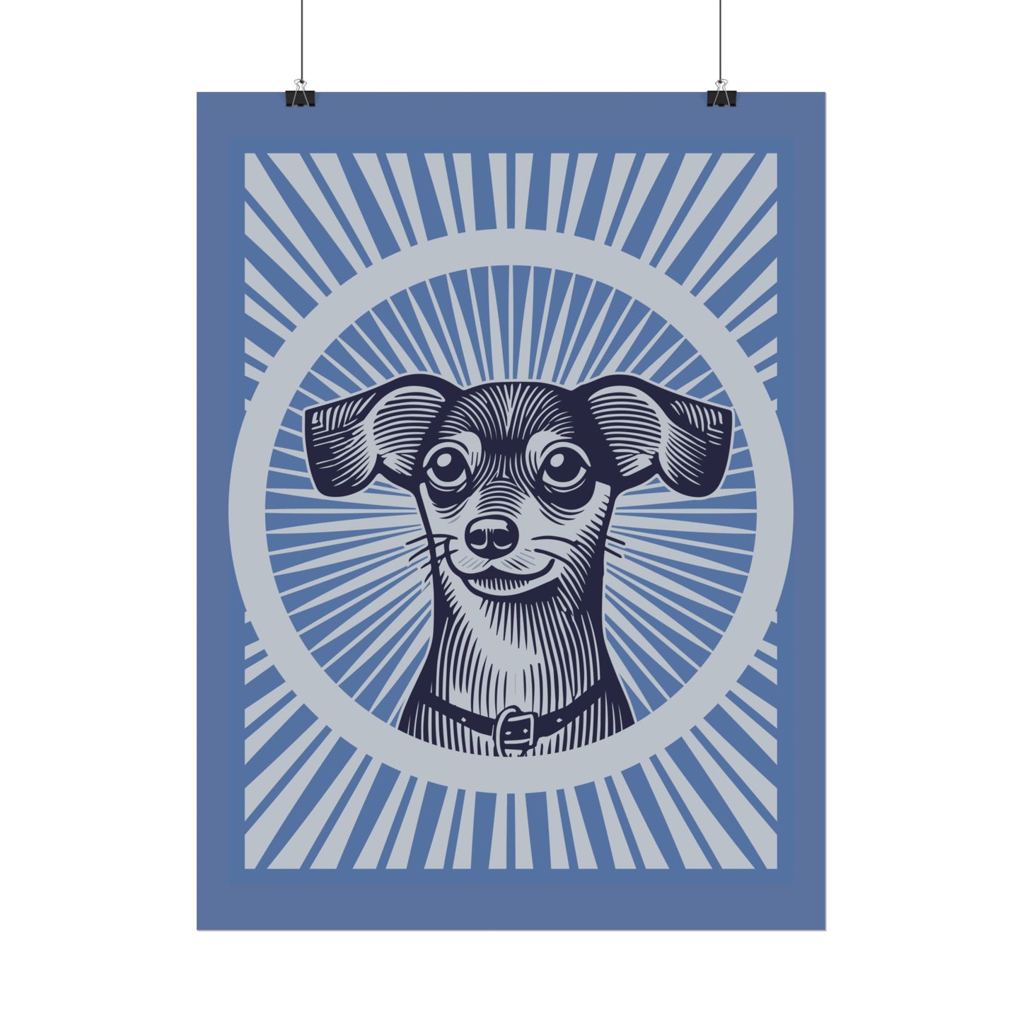 Chiweenie Art Print