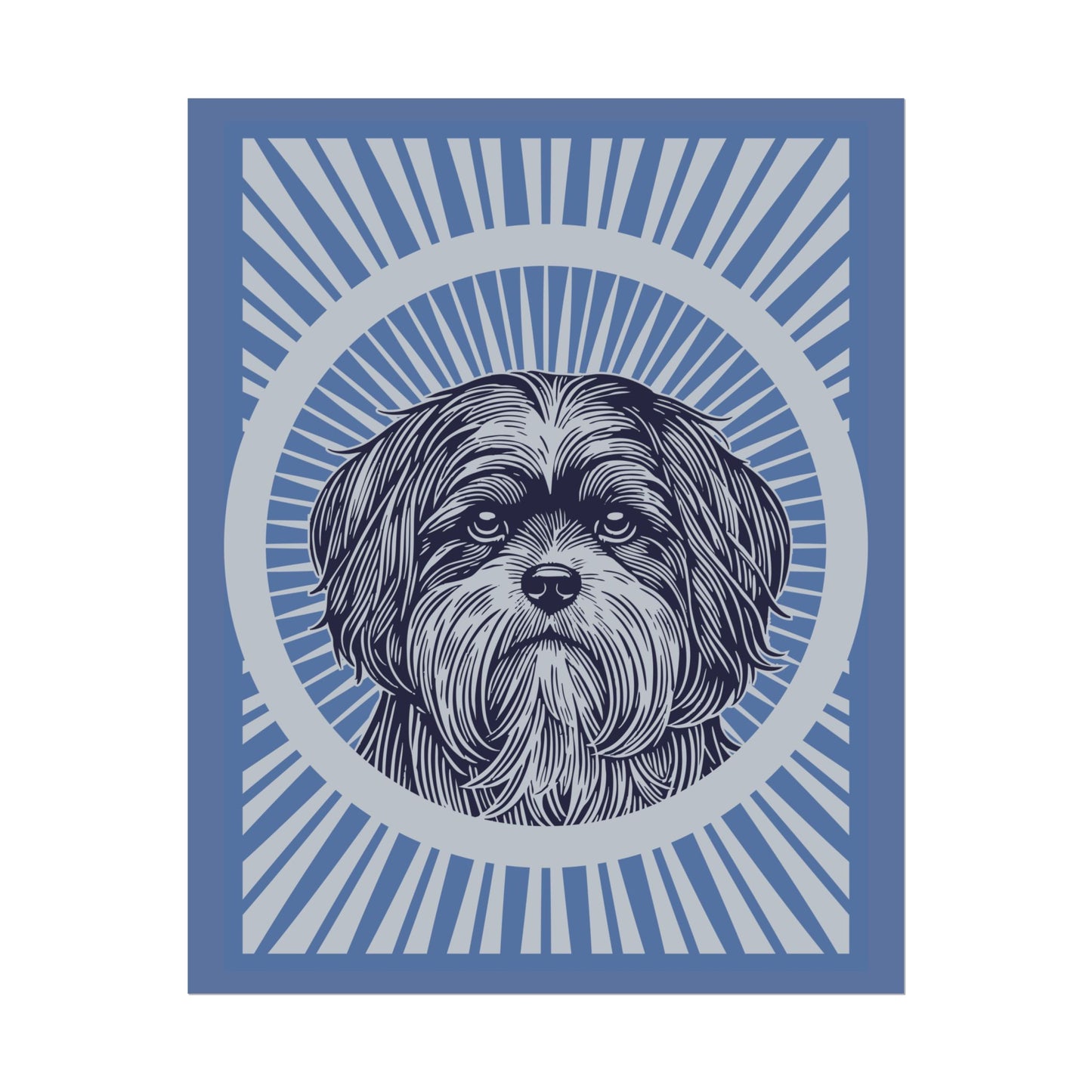 Lhasa Apso Art Print