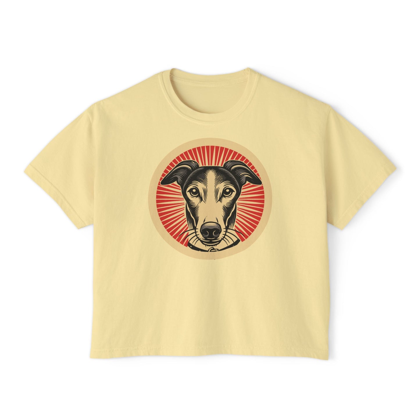 Greyhound Boxy Tee for Women
