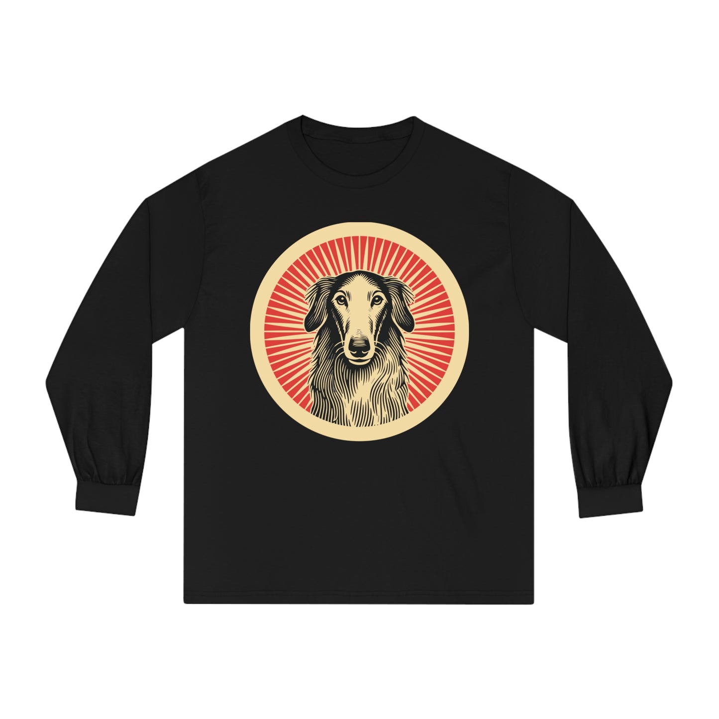 Borzoi Long Sleeve Tee for Adults