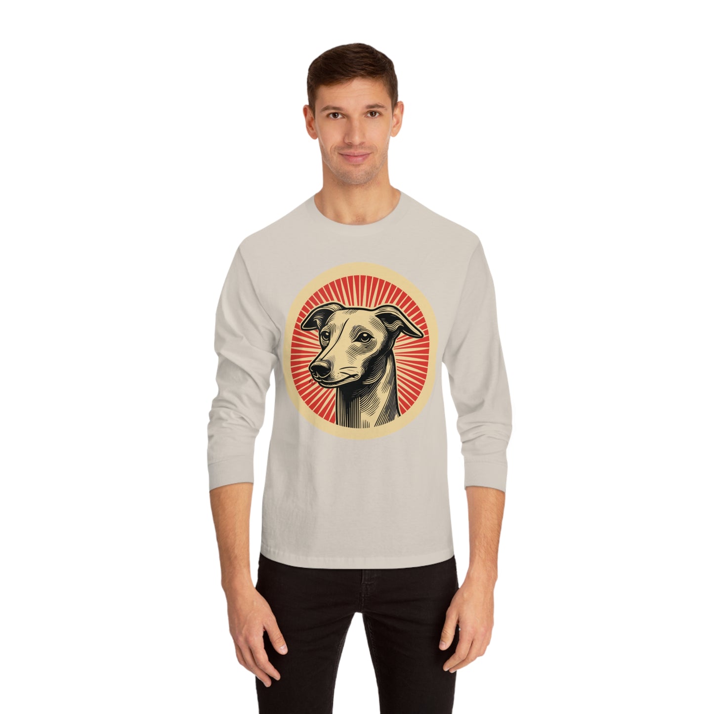 Italian Greyhound Long Sleeve Tee for Adults