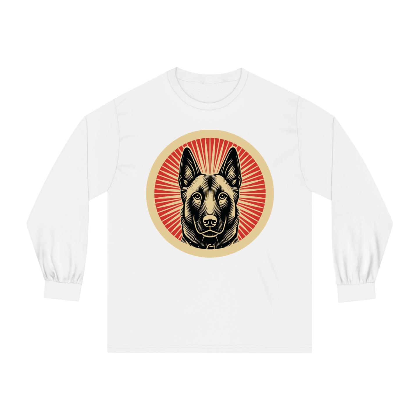 Belgian Malinois Long Sleeve Tee for Adults
