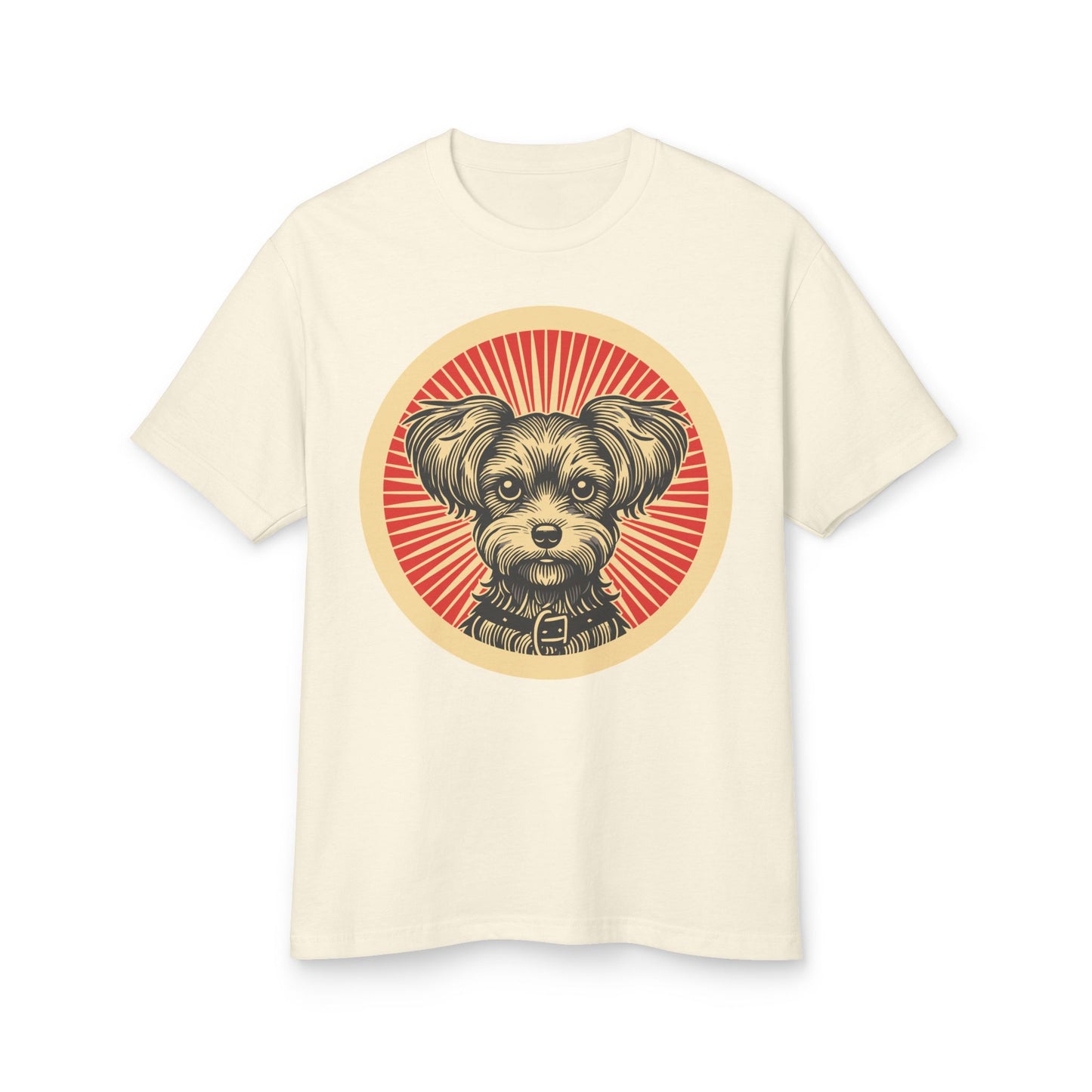 Yorkipoo Heavyweight Cotton T-Shirt for Adults