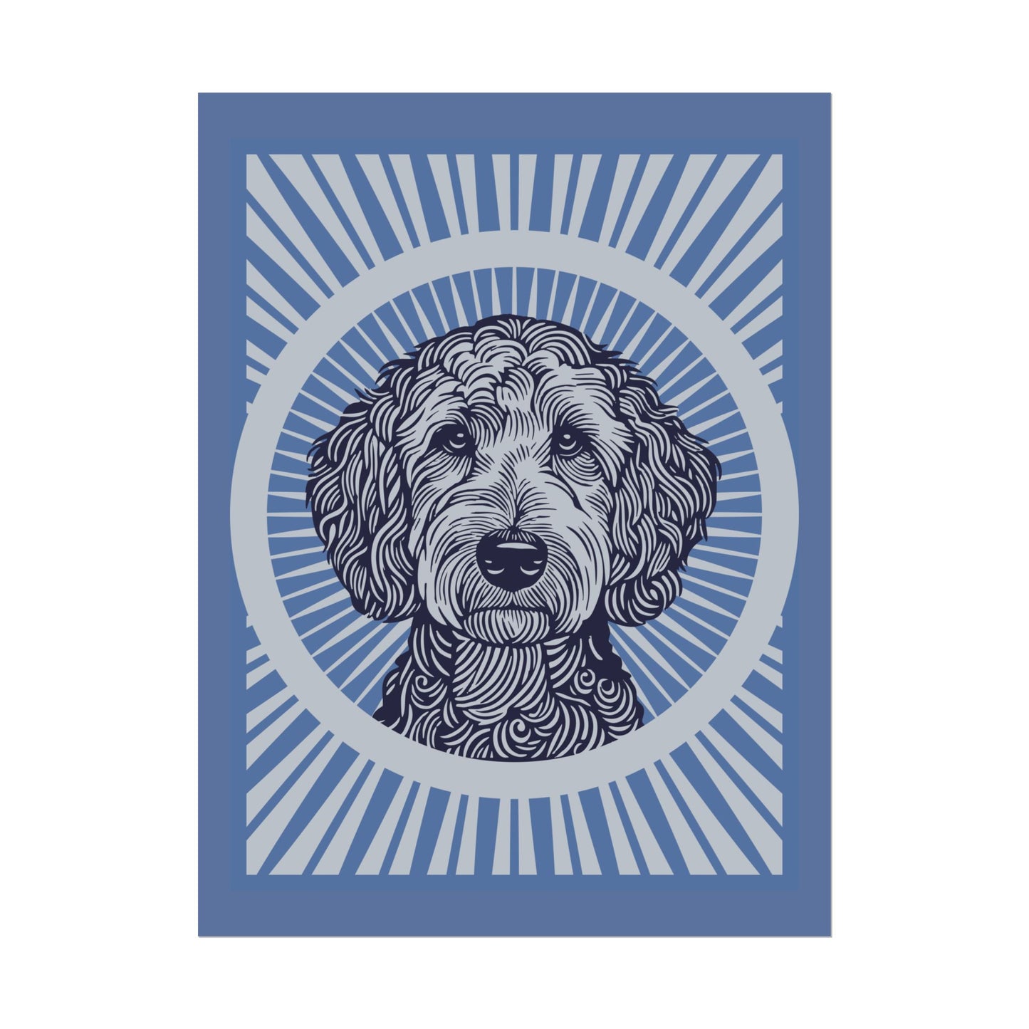 Goldendoodle Art Print