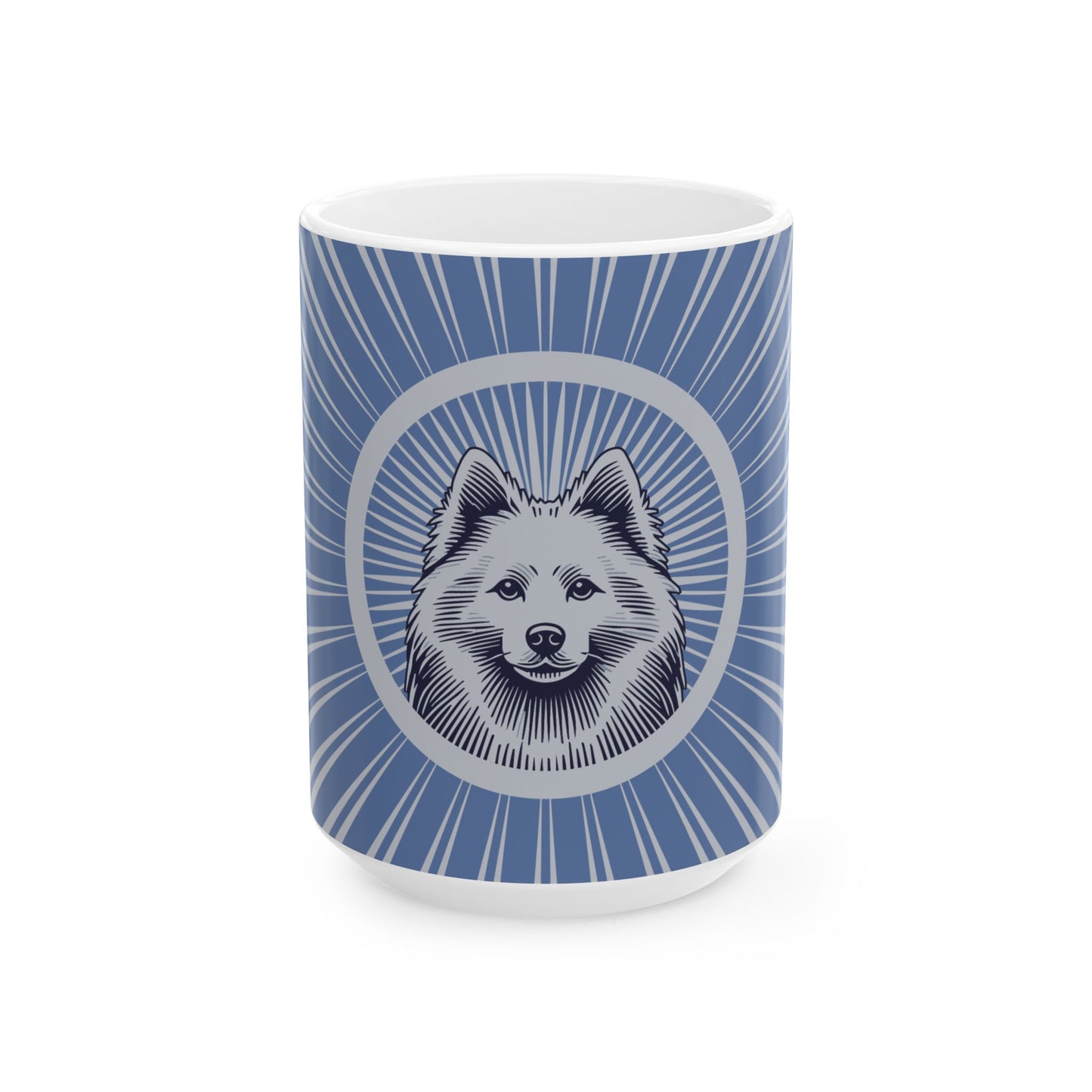 American Eskimo Dog Ceramic Mug