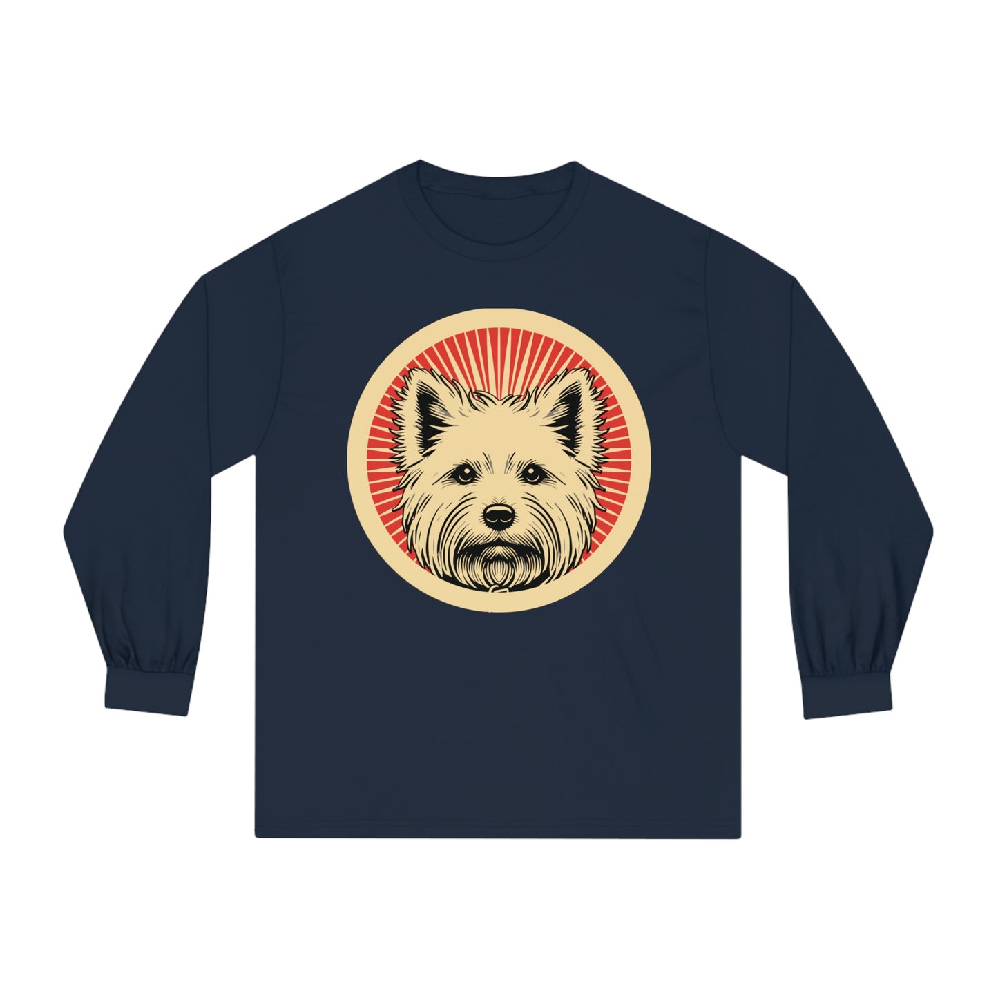 West Highland White Terrier Long Sleeve Tee for Adults