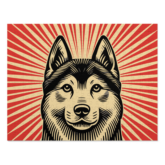 Norwegian Elkhound Jigsaw Puzzle