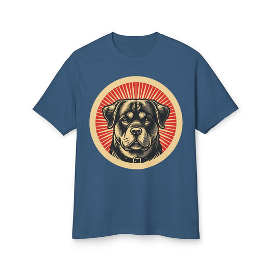 Rottweiler Heavyweight Cotton T-Shirt for Adults