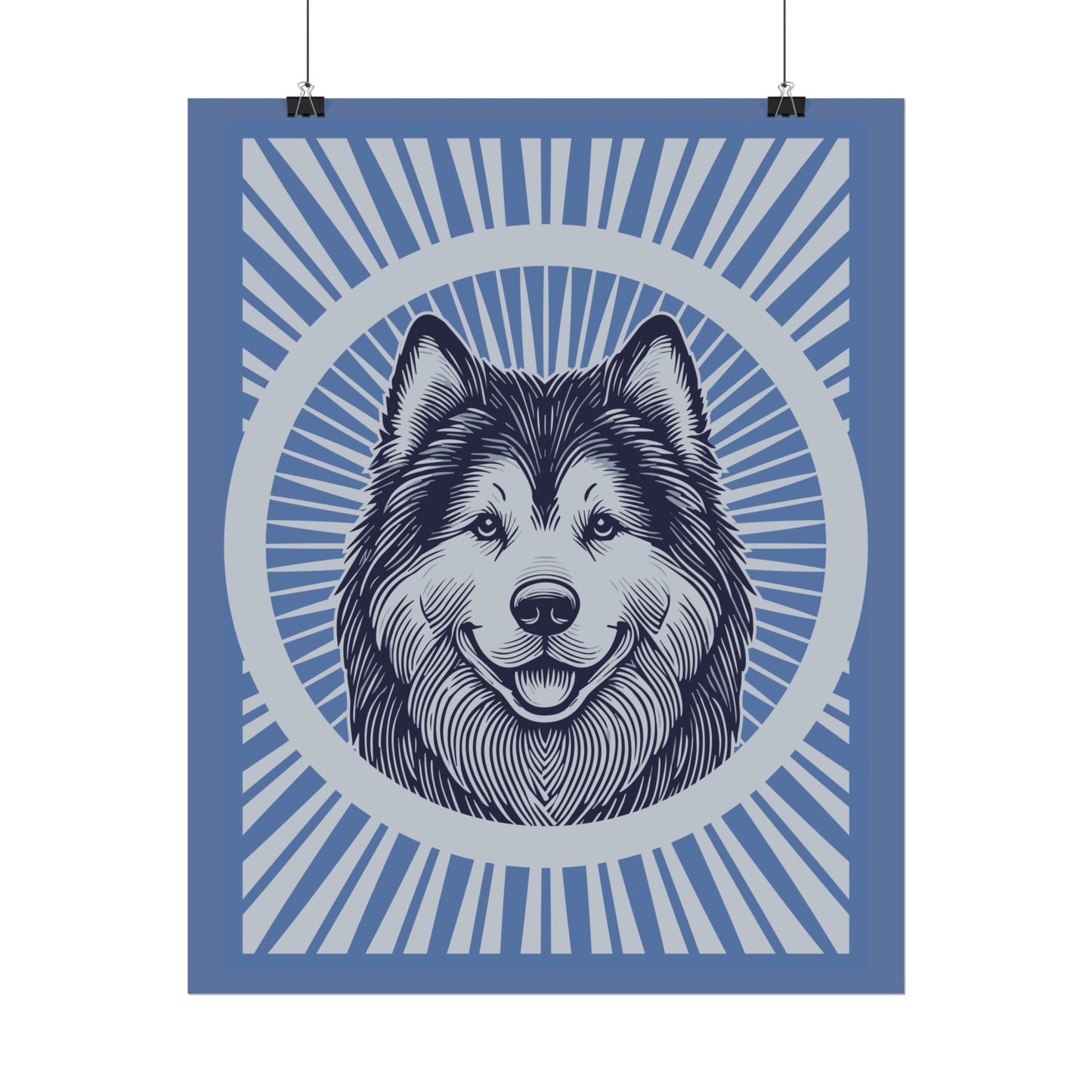 Alaskan Malamute Art Print