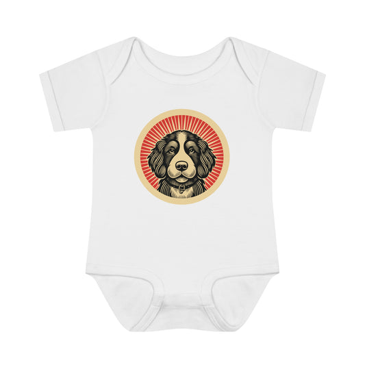 Bernedoodle Onesie for Infants