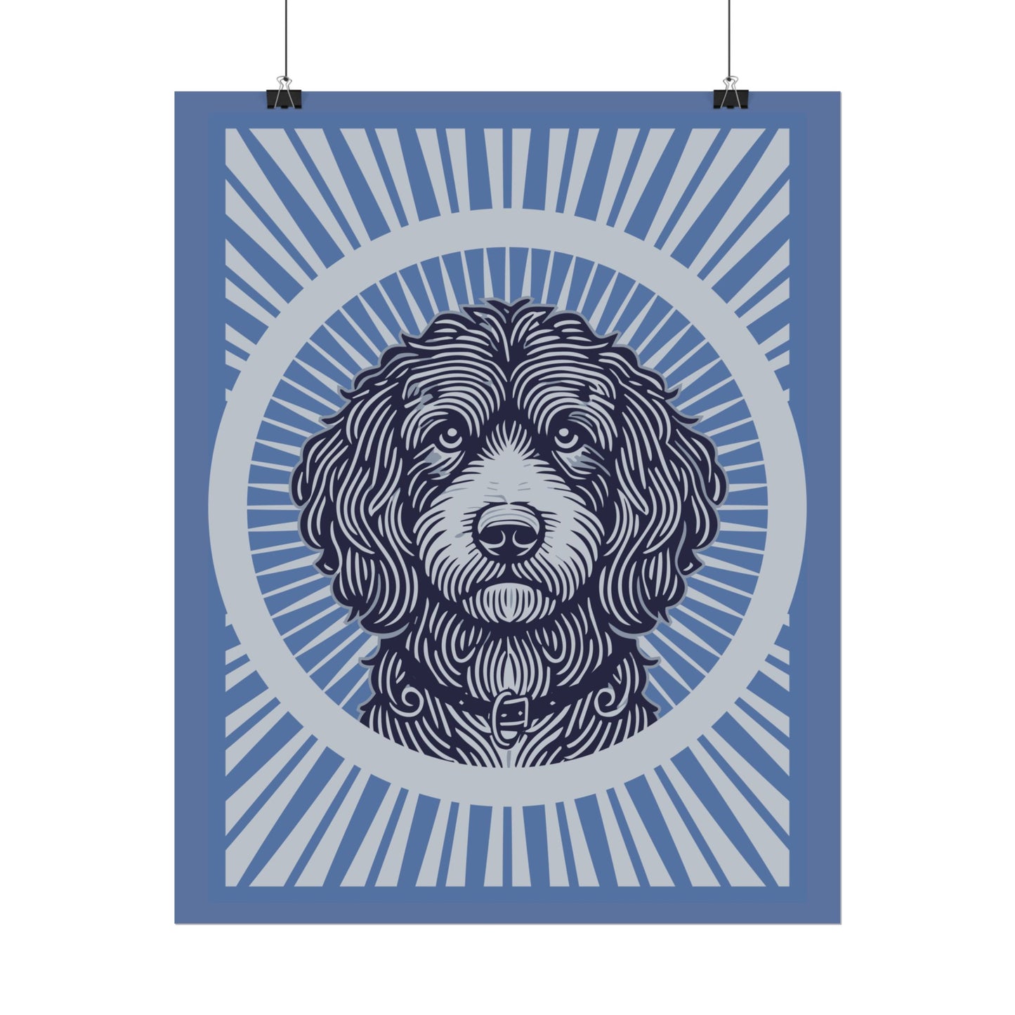 Aussiedoodle Art Print