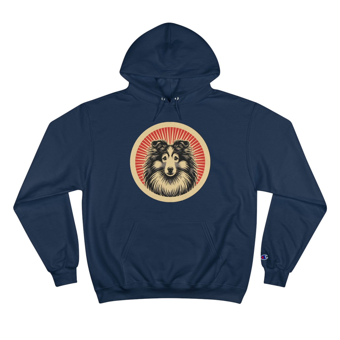 Shetland Sheepdog Hoodie for Adults