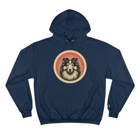 Shetland Sheepdog Hoodie for Adults