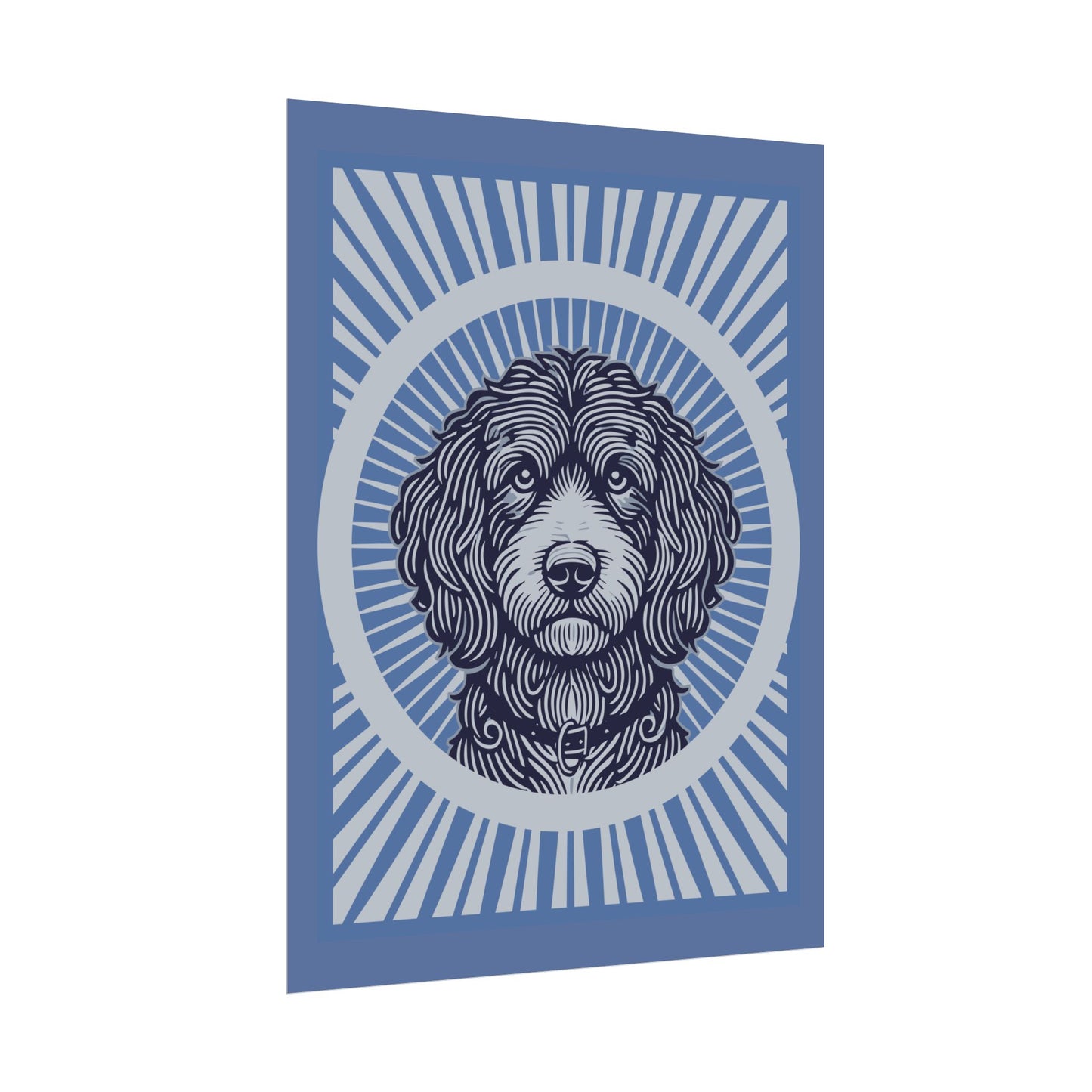 Aussiedoodle Art Print