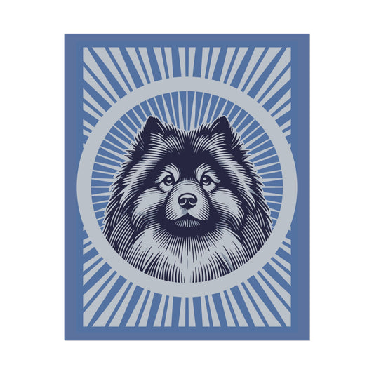 Keeshond Art Print