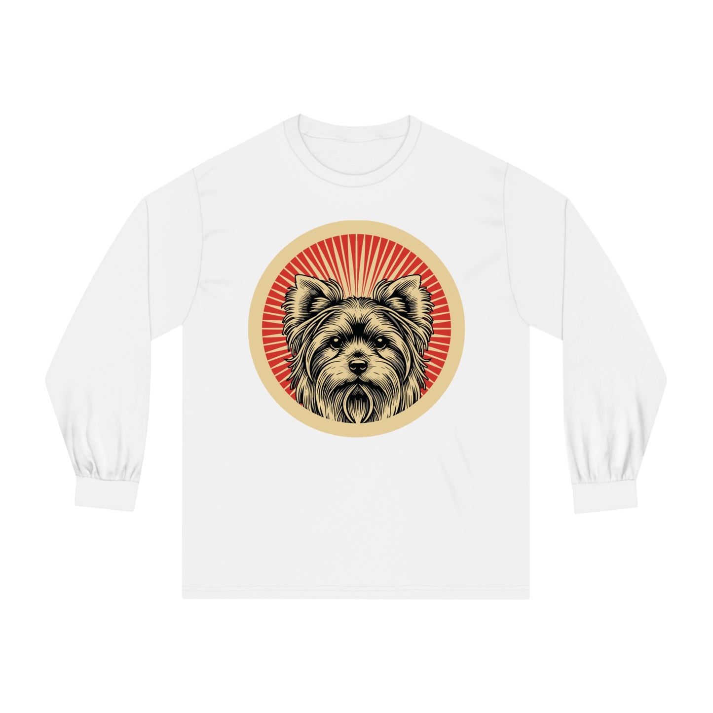 Yorkshire Terrier Long Sleeve Tee for Adults