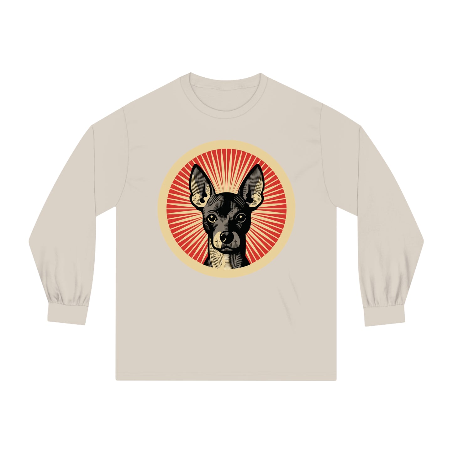 Xoloitzcuintle Long Sleeve Tee for Adults