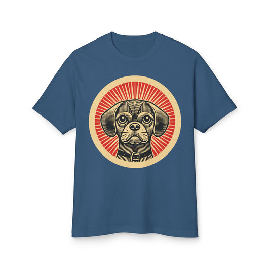 Puggle Heavyweight Cotton T-Shirt for Adults