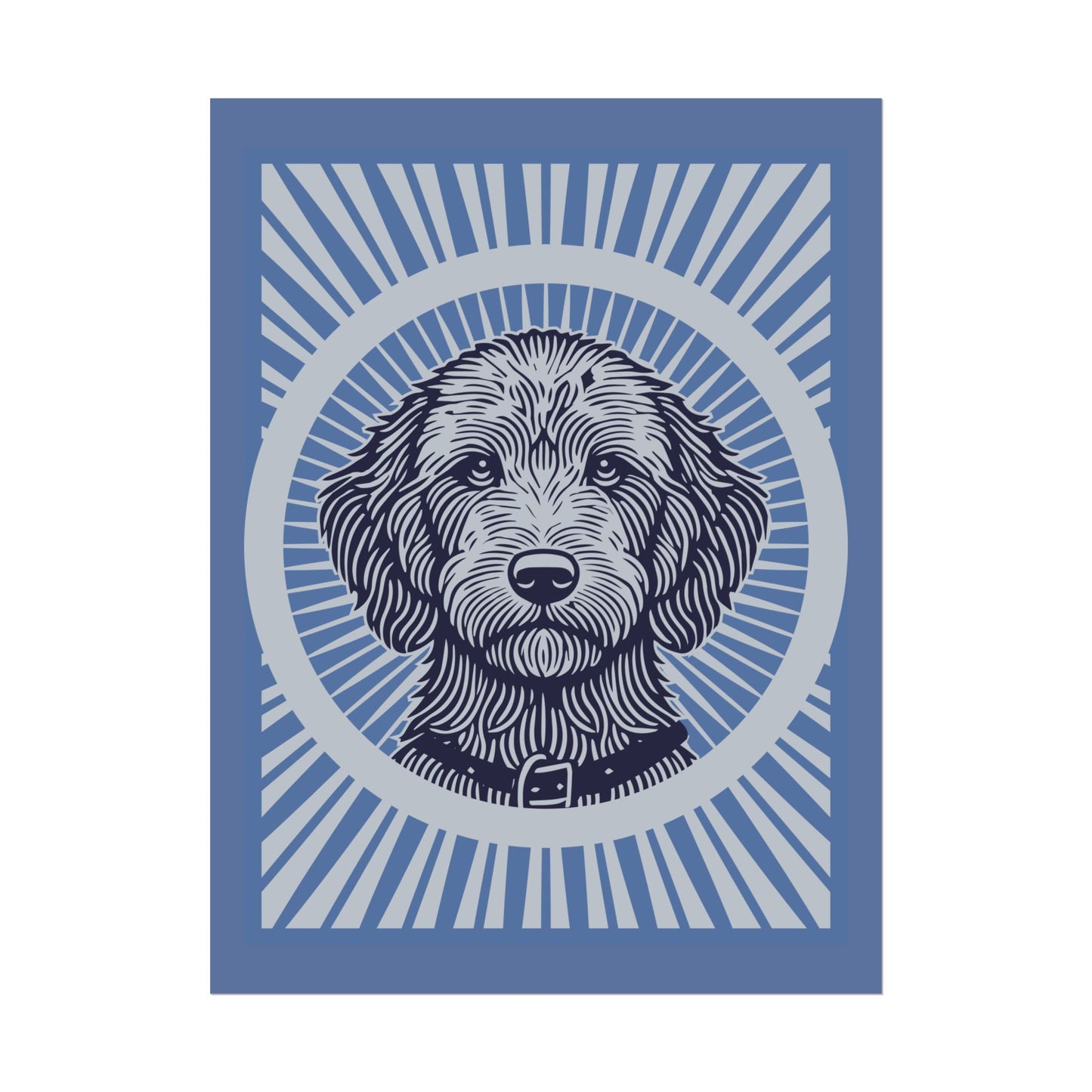 Labradoodle Art Print