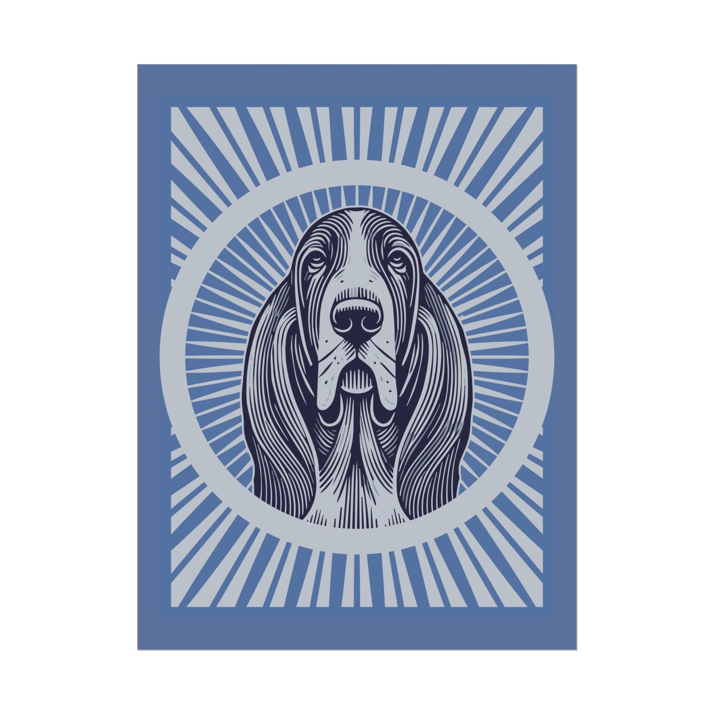 Basset Hound Art Print