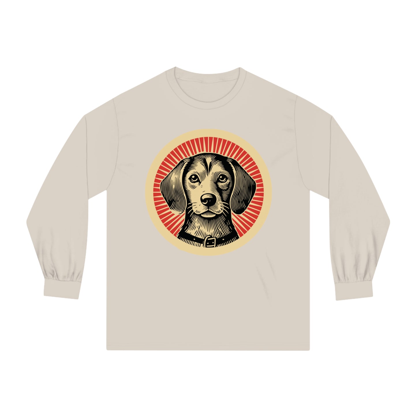 Beaglier Long Sleeve Tee for Adults