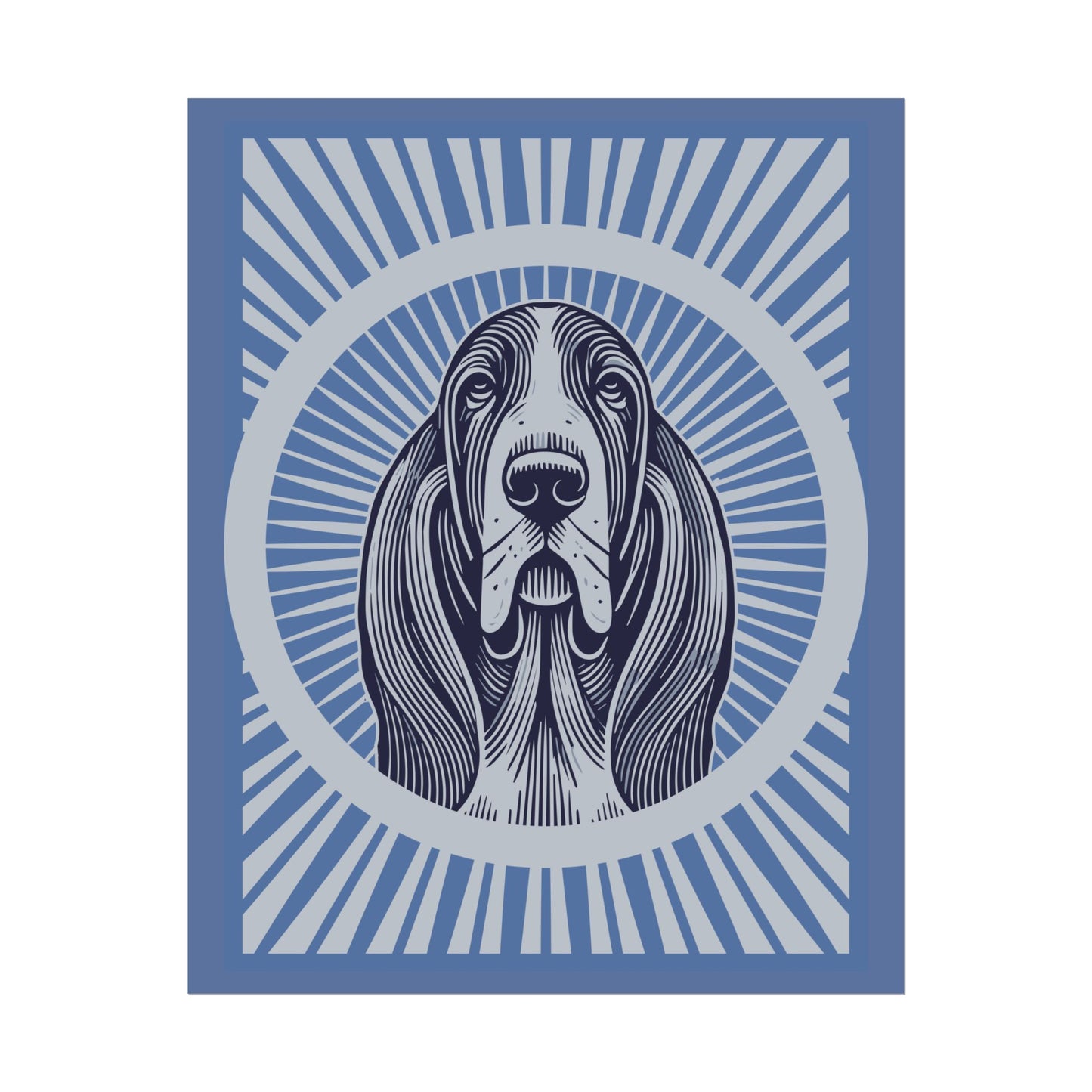 Basset Hound Art Print