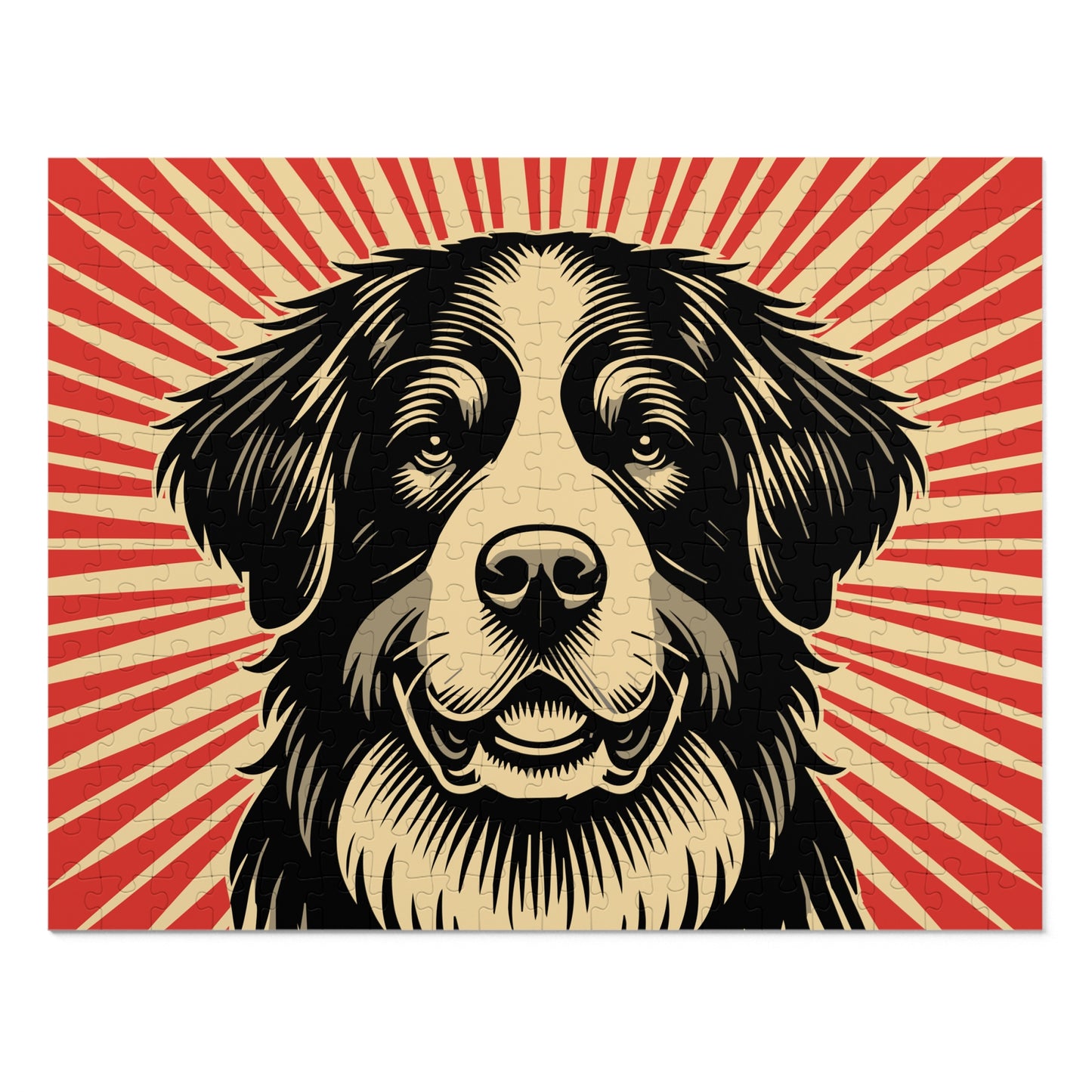 Bernese Mountain Dog Jigsaw Puzzle