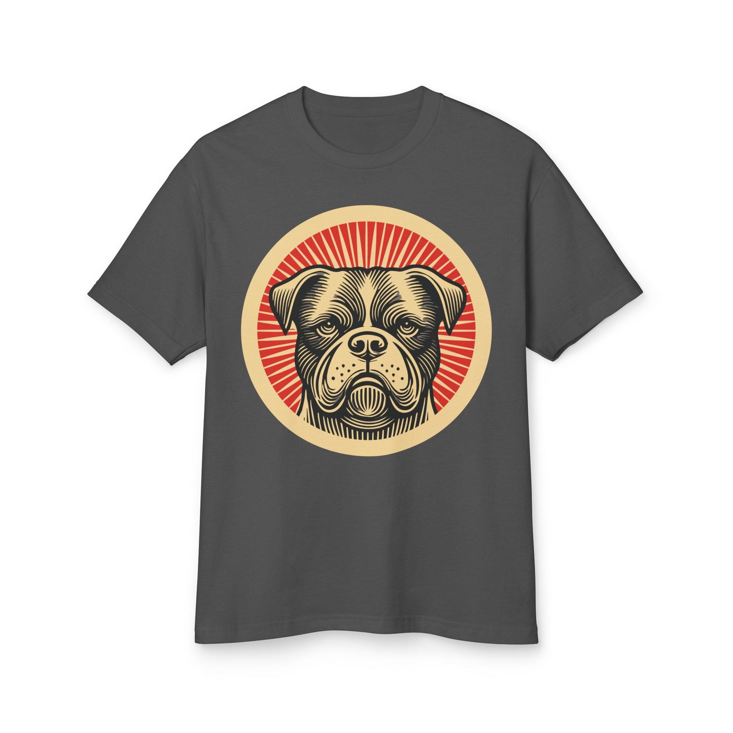 American Bulldog Heavyweight Cotton T-Shirt for Adults