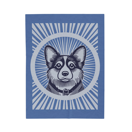 Corgipoo Blanket