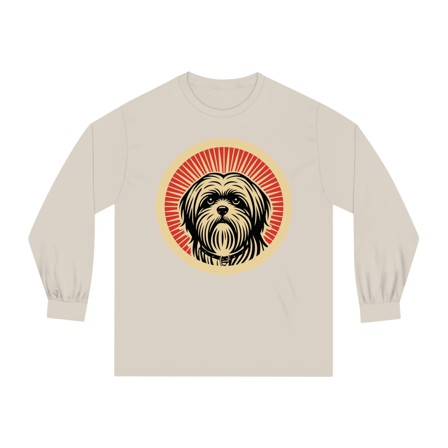 Lhasa Apso Long Sleeve Tee for Adults