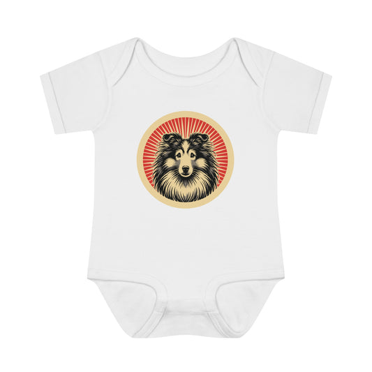 Shetland Sheepdog Onesie for Infants