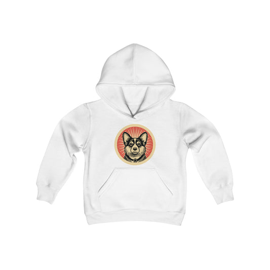 Corgipoo Heavy Hoodie for Kids