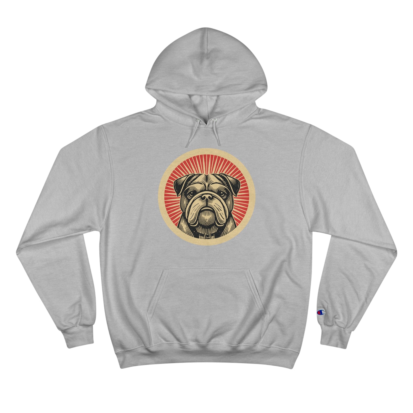 Bulldog Hoodie for Adults