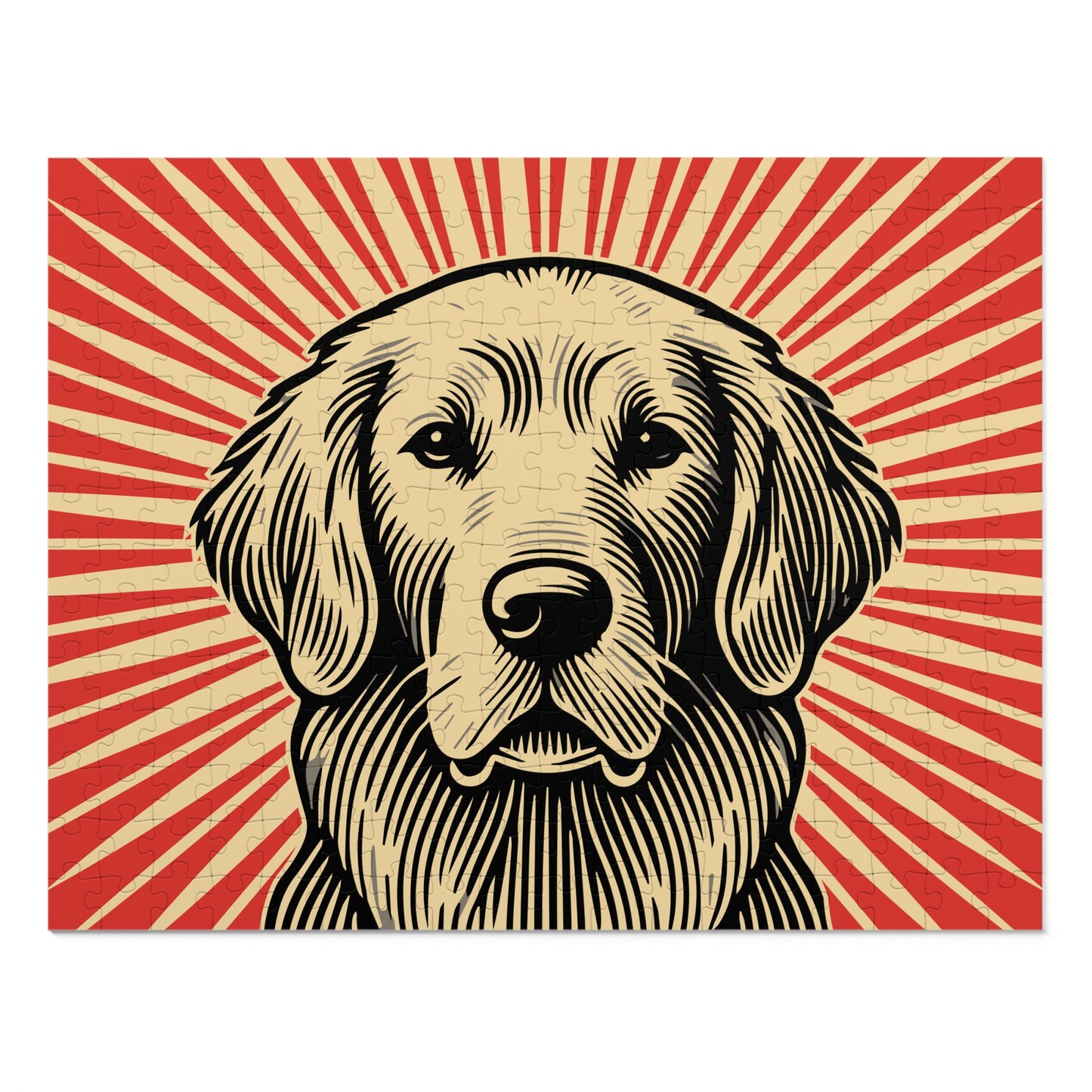 Golden Retriever Jigsaw Puzzle