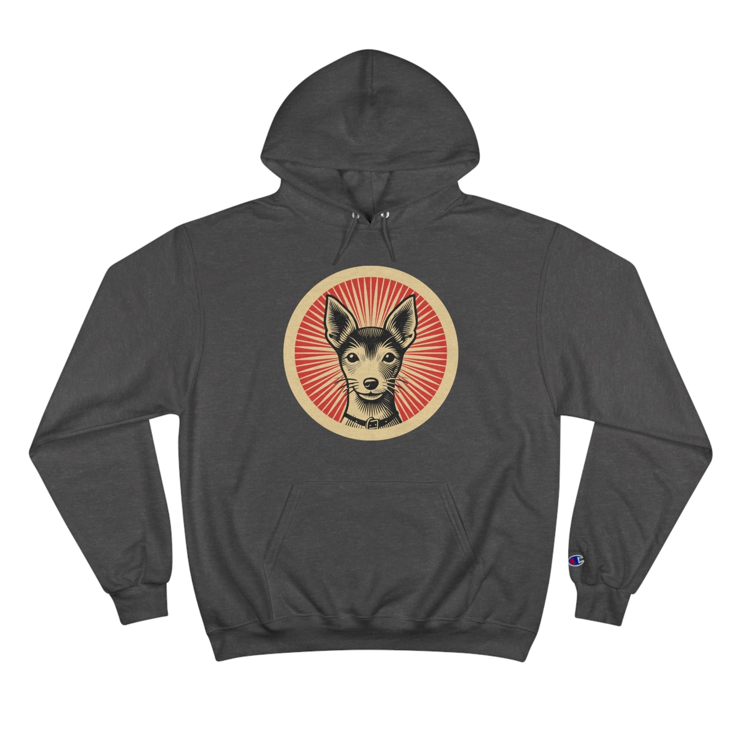Toy Fox Terrier Hoodie for Adults