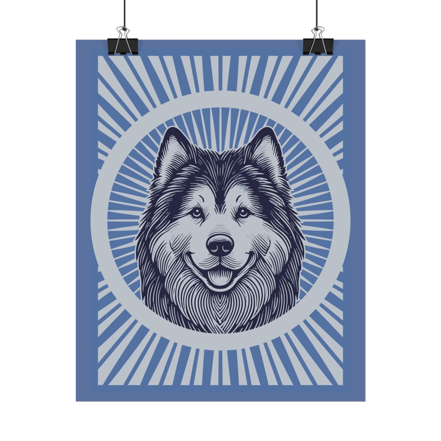 Alaskan Malamute Art Print