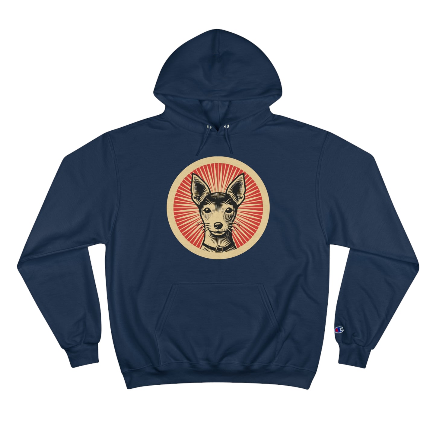 Toy Fox Terrier Hoodie for Adults