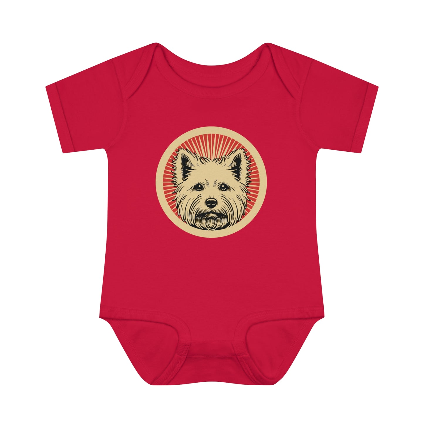 West Highland White Terrier Onesie for Infants