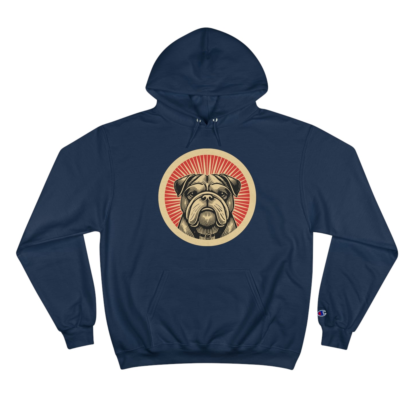 Bulldog Hoodie for Adults
