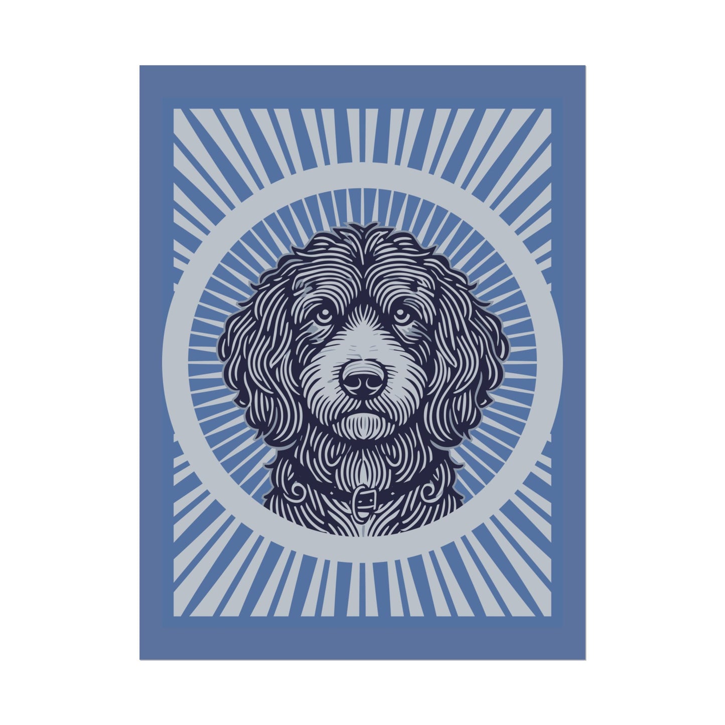 Aussiedoodle Art Print