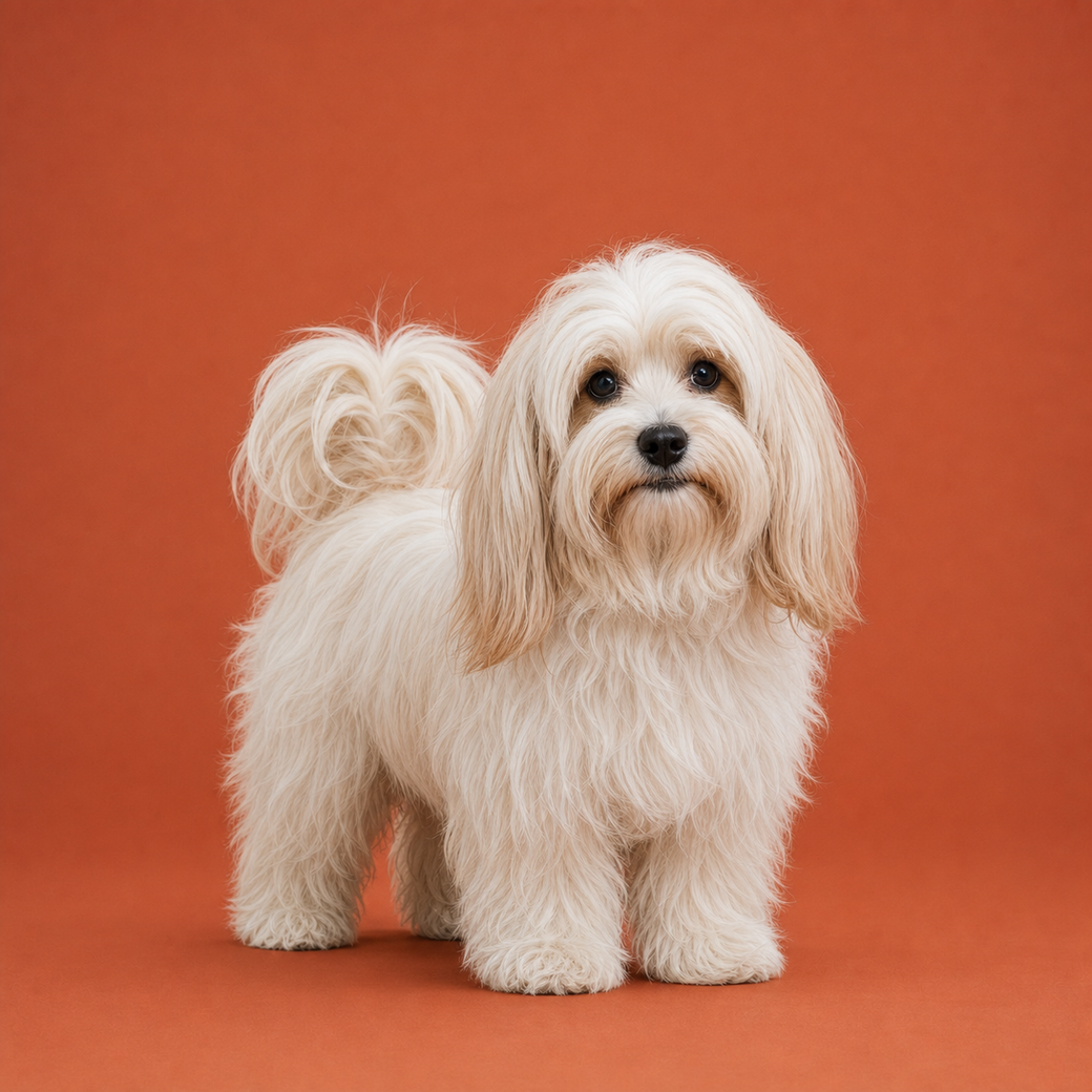 Havanese, studio portrait