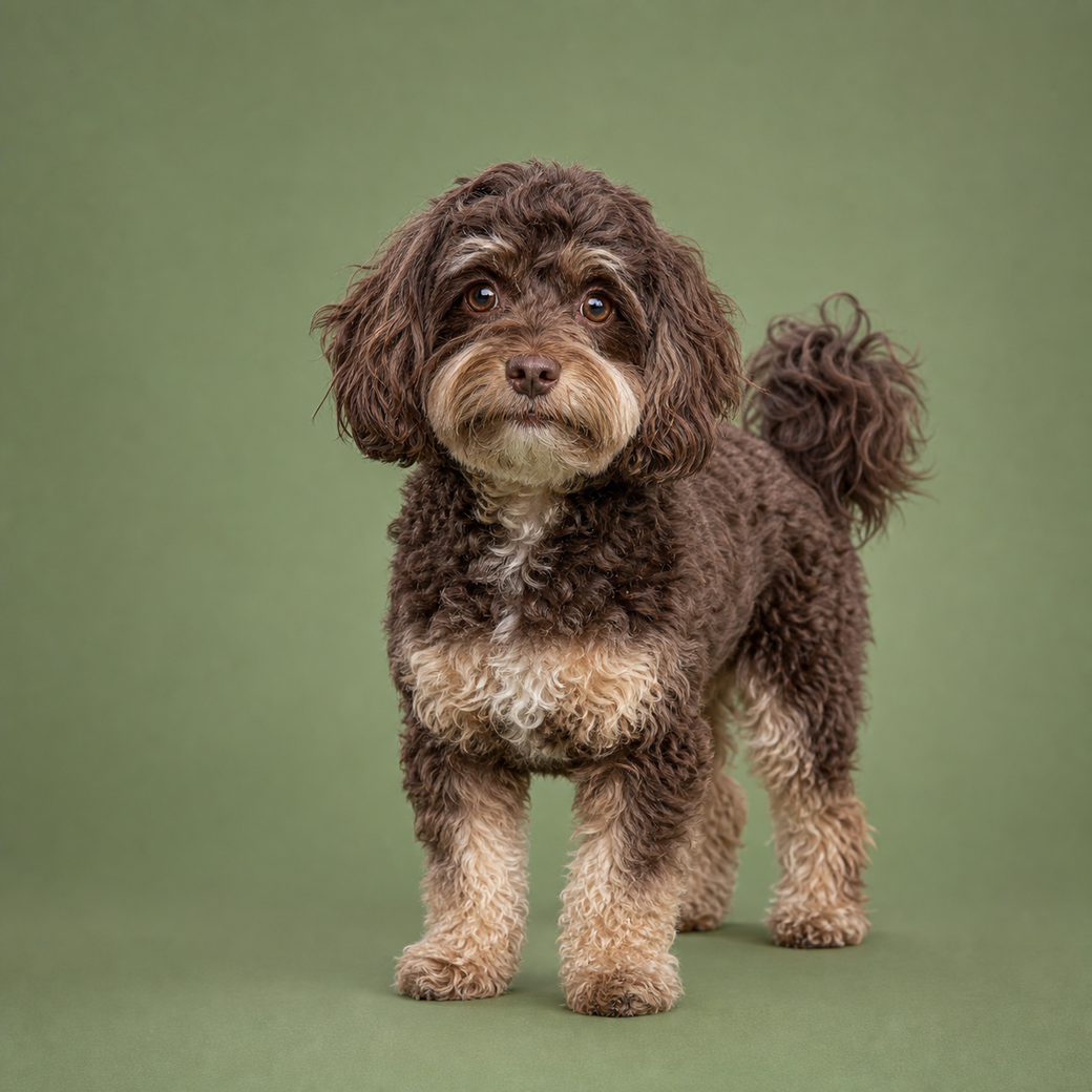 Havapoo, studio portrait
