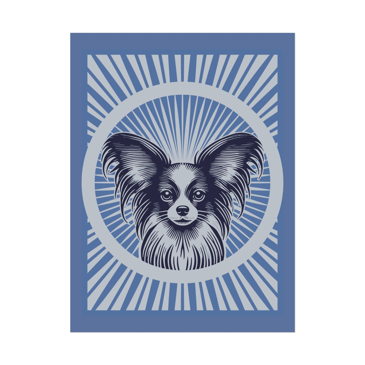 Papillon Art Print — 24" x 32" (Vertical)