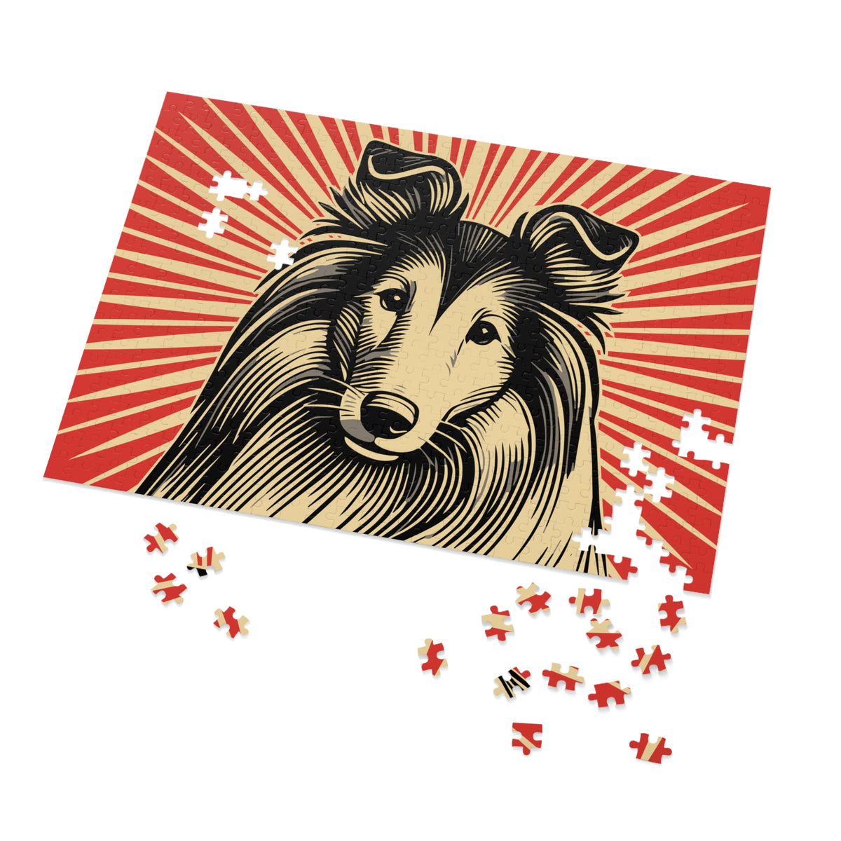 Collie Jigsaw Puzzle — view 6