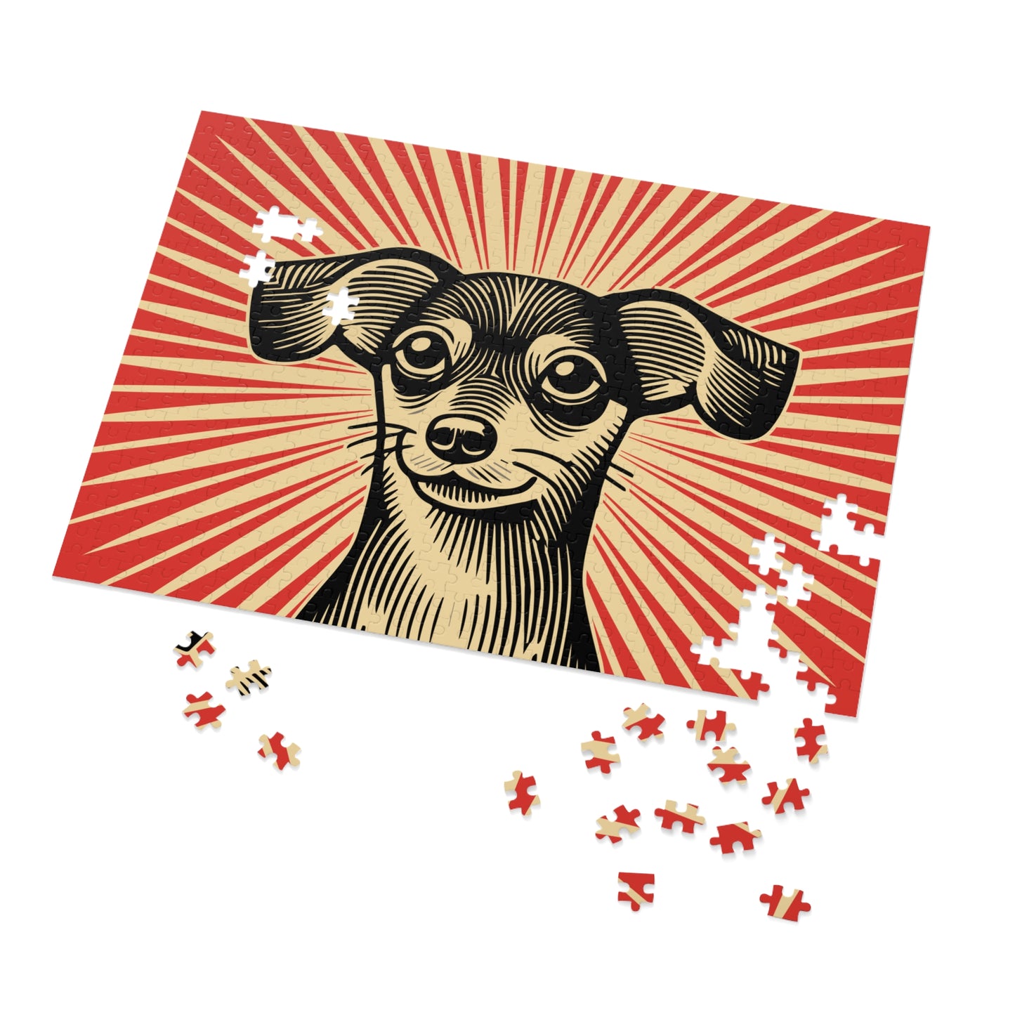 Chiweenie Jigsaw Puzzle
