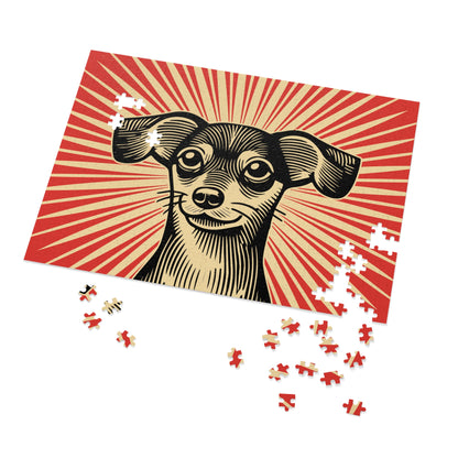 Chiweenie Jigsaw Puzzle