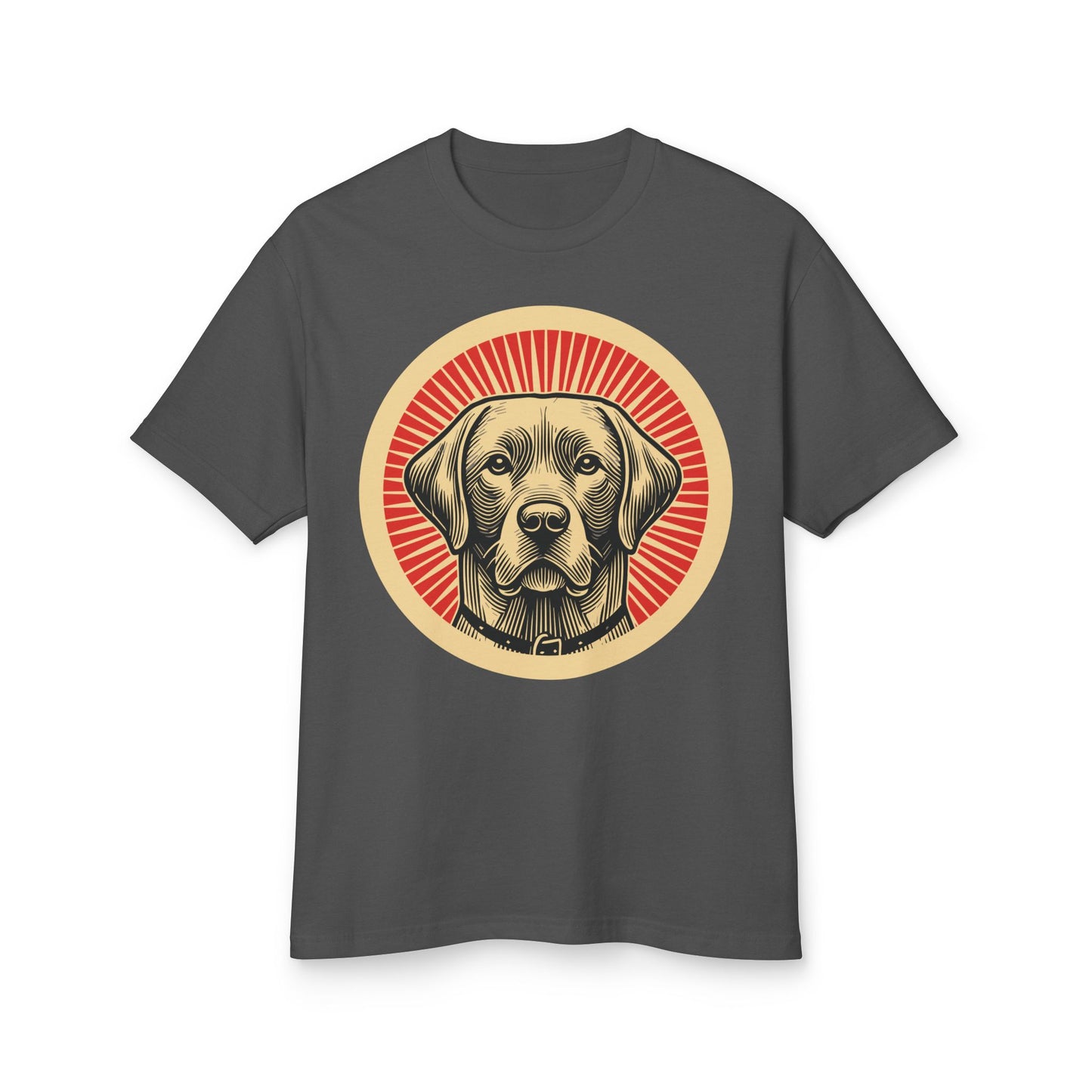 Labrador Retriever Heavyweight Cotton T-Shirt for Adults