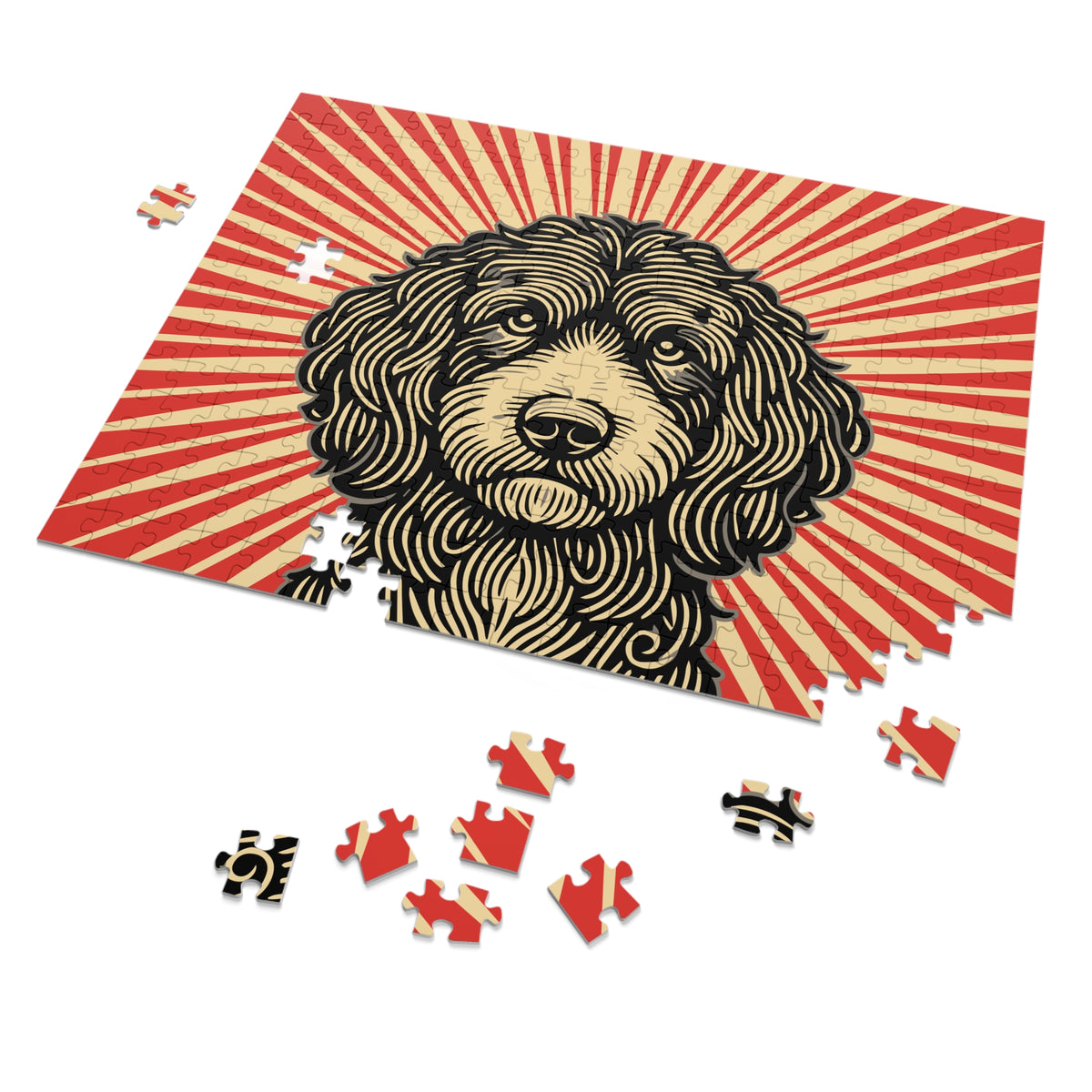 Aussiedoodle Jigsaw Puzzle — view 2